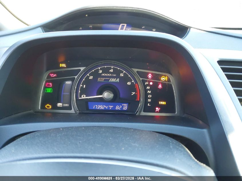 2008 Honda Civic Hybrid VIN: JHMFA36298S026077 Lot: 41904421