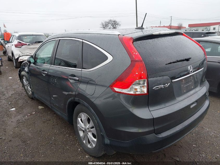2013 Honda Cr-V Ex-L VIN: 5J6RM3H78DL001622 Lot: 41904534