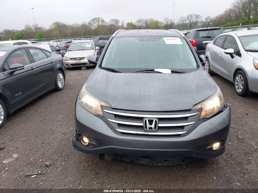 2013 Honda Cr-V Ex-L VIN: 5J6RM3H78DL001622 Lot: 41904534