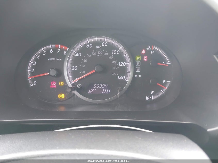 2008 MAZDA MAZDA5 VIN: JM1CR29L780317782