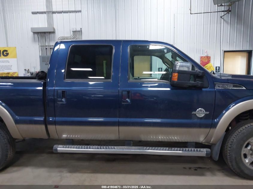 2013 Ford F-350 Lariat VIN: 1FT8W3BT3DEA55898 Lot: 41904673