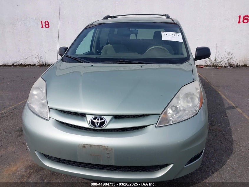 2007 TOYOTA SIENNA VIN: 5TDZK23CX7S072673
