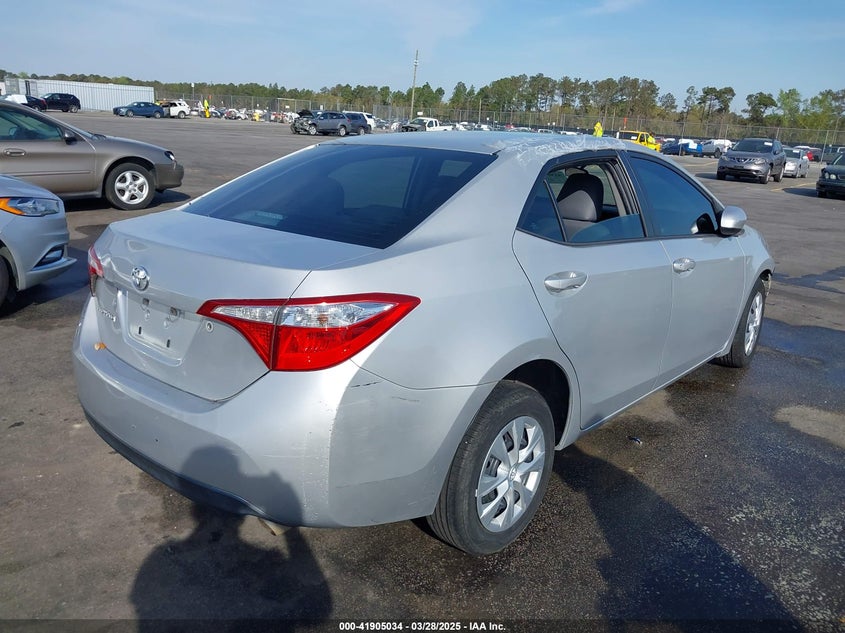 2016 TOYOTA COROLLA VIN: 5YFBURHE4GP510577
