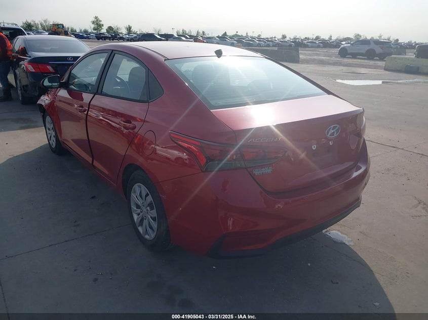 2020 HYUNDAI ACCENT VIN: 3KPC24A6XLE118473