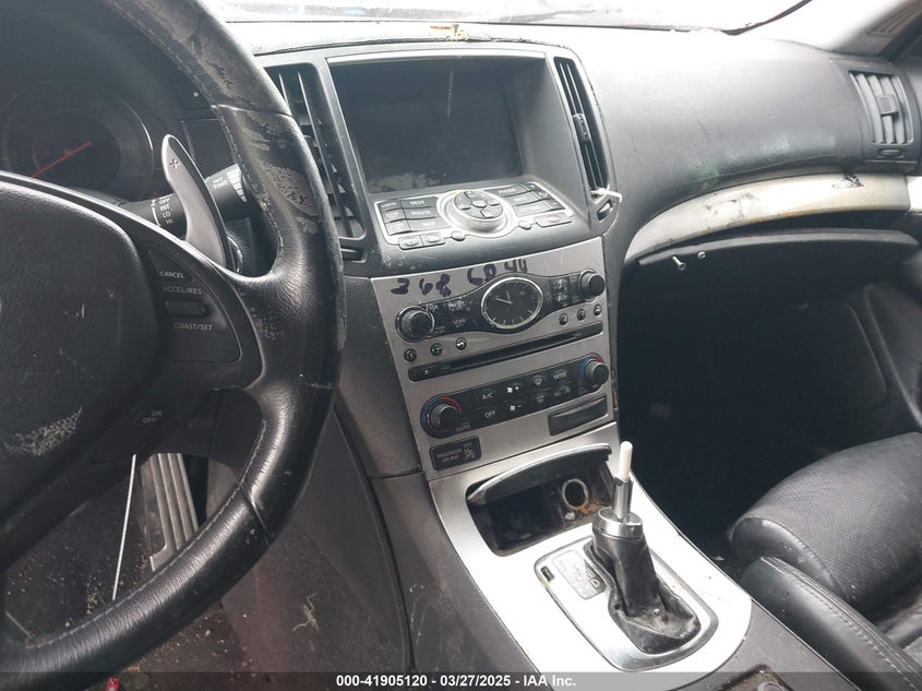 2009 INFINITI G37 VIN: JNKCV61E19M304342