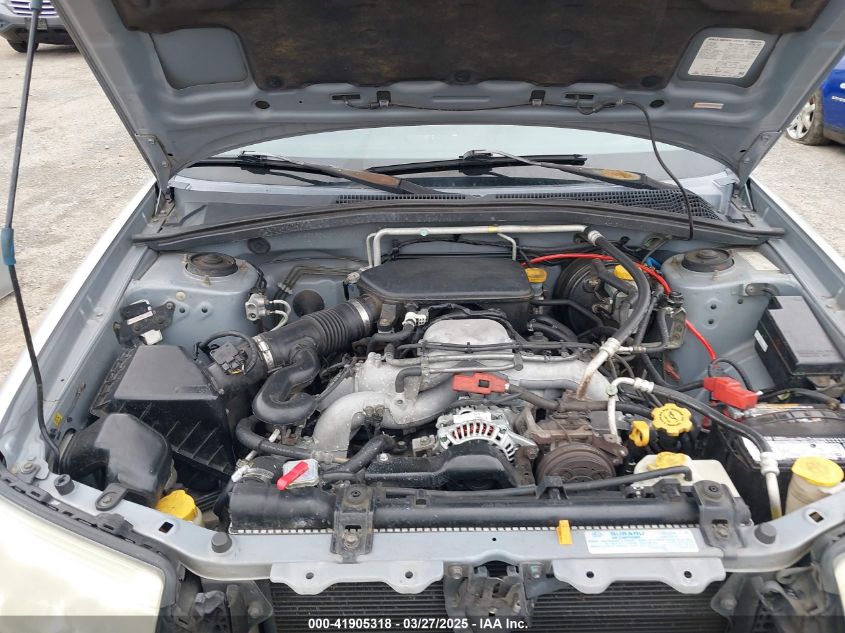 2006 Subaru Forester 2.5X VIN: JF1SG63676G751013 Lot: 41905318