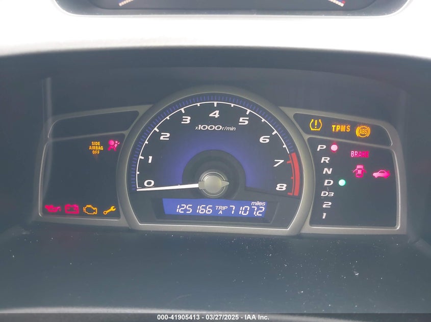 2010 HONDA CIVIC VIN: 2HGFA1F57AH586081