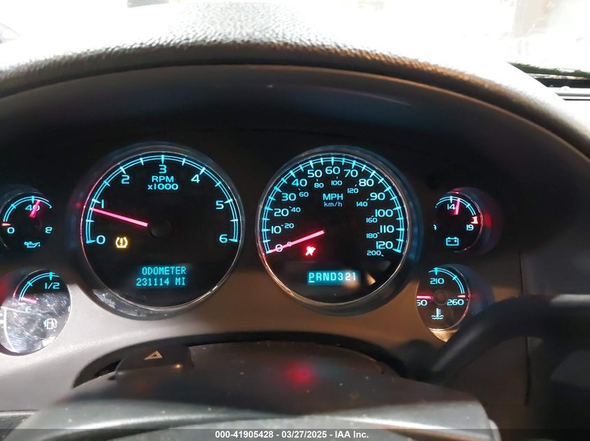 2007 CHEVROLET AVALANCHE 1500 VIN: 3GNFK123X7G314222