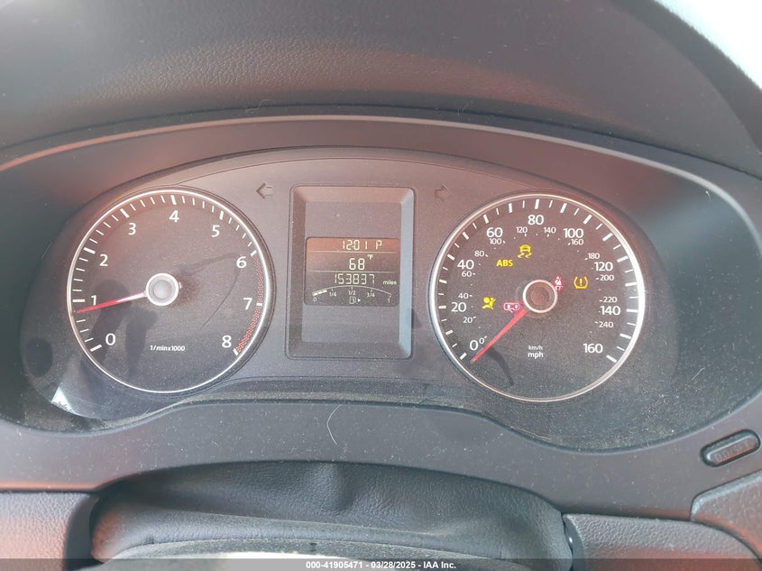 2012 VOLKSWAGEN JETTA VIN: 3VWDX7AJ3CM394041