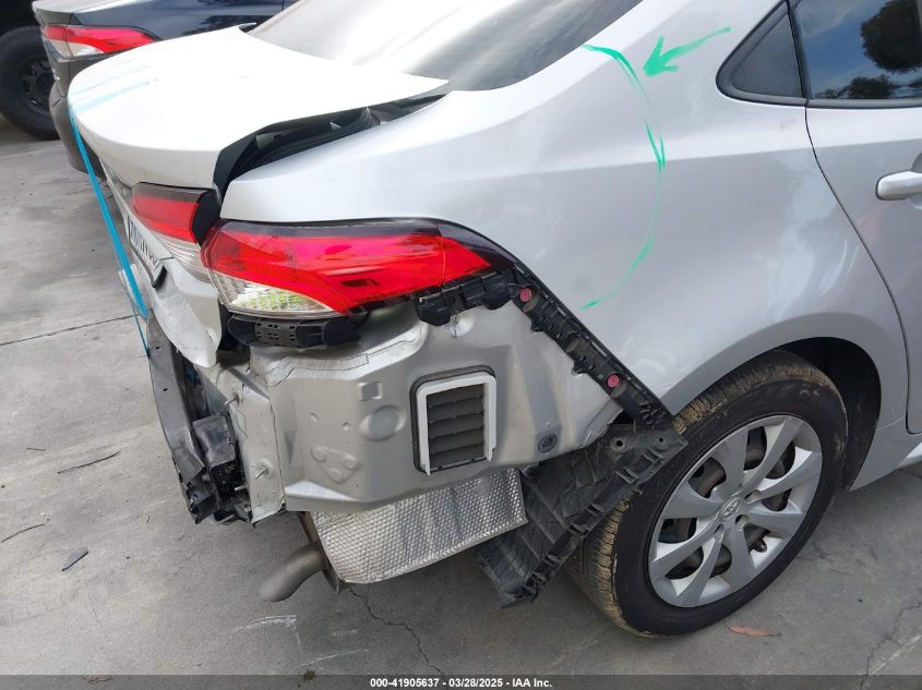 2020 Toyota Corolla Le VIN: JTDEPRAE0LJ080690 Lot: 41905637