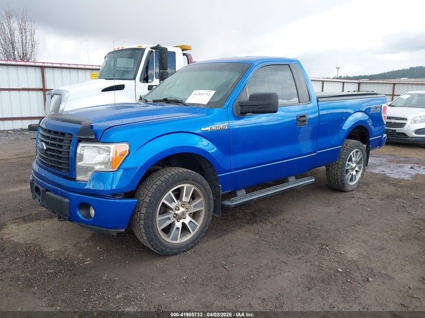 2014 FORD F-150 VIN: 1FTMF1EM4EFC77675
