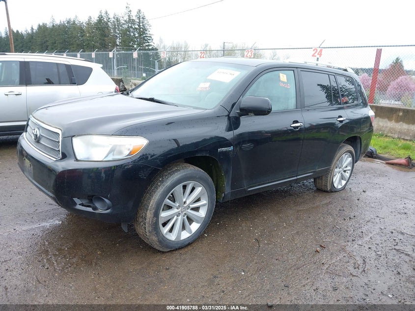 2008 TOYOTA HIGHLANDER HYBRID VIN: JTEEW41AX82023610