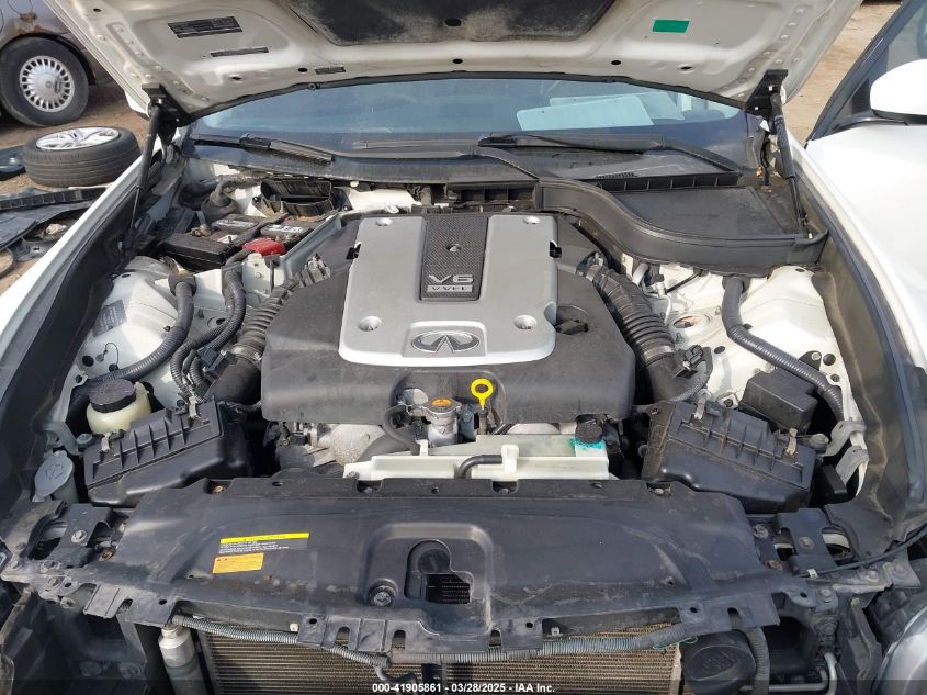 2011 Infiniti G37X VIN: JN1CV6AR5BM351287 Lot: 41905861