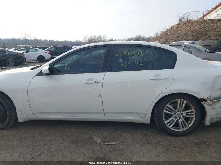 2011 Infiniti G37X VIN: JN1CV6AR5BM351287 Lot: 41905861