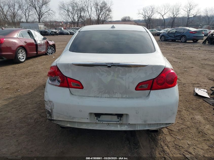 2011 Infiniti G37X VIN: JN1CV6AR5BM351287 Lot: 41905861