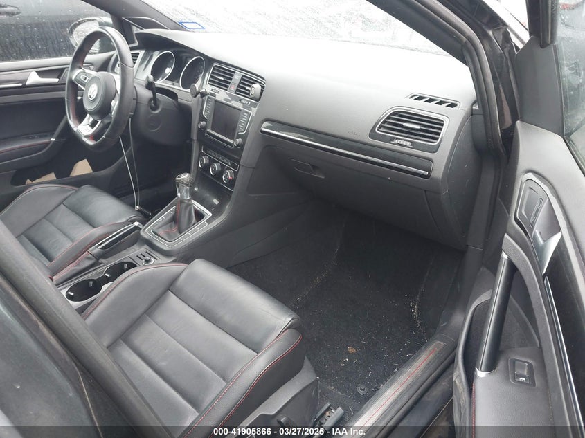 2017 VOLKSWAGEN GOLF GTI AUTOBAHN 4-DOOR/S 4-DOOR/SE 4-DOOR/SPORT 4-DOOR - 3VW547AU7HM065437