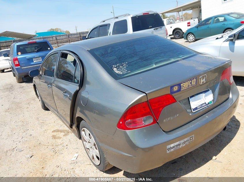 2008 HONDA CIVIC VIN: 2HGFA16518H345563