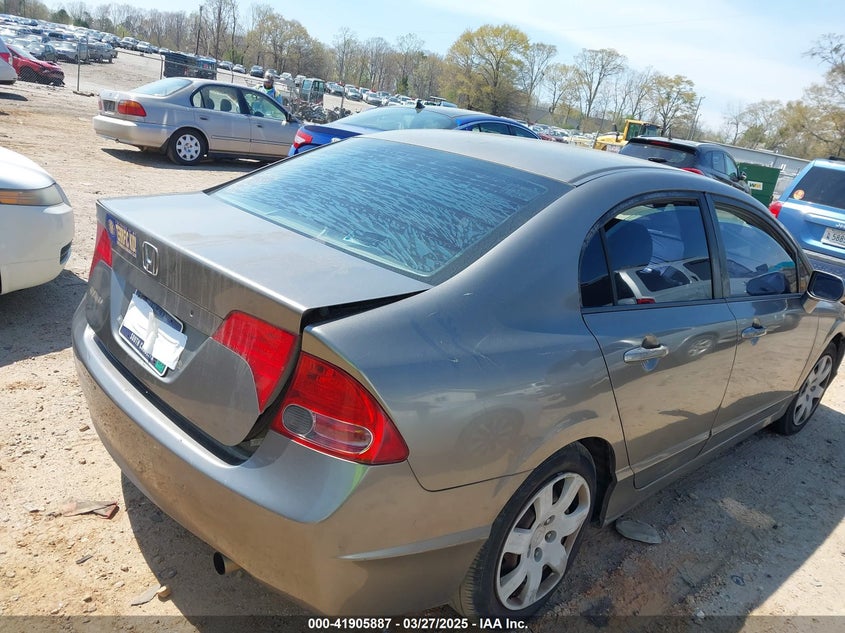 2008 HONDA CIVIC VIN: 2HGFA16518H345563