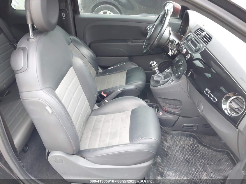 2012 FIAT 500 VIN: 3C3CFFBR6CT179716