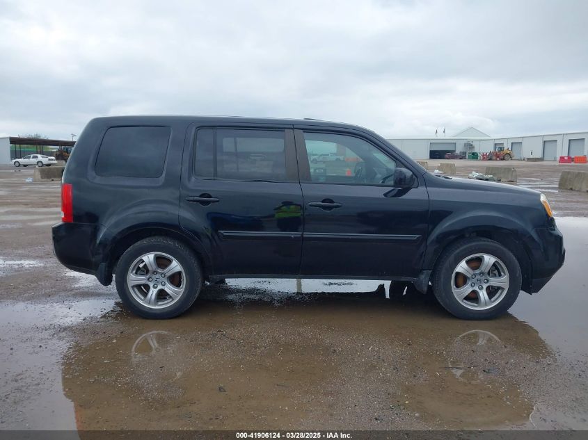2012 Honda Pilot Ex-L VIN: 5FNYF3H74CB036817 Lot: 41906124