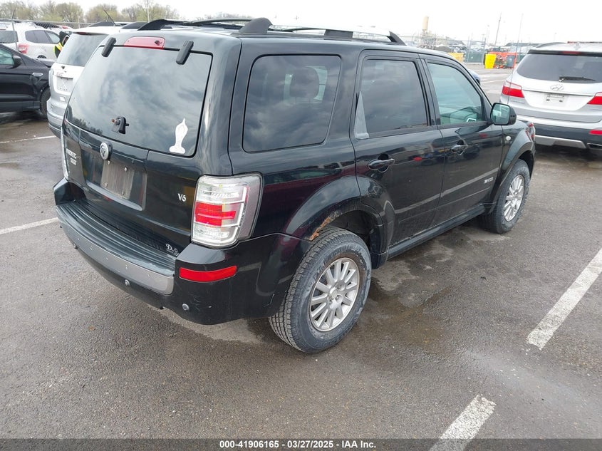 2008 MERCURY MARINER VIN: 4M2CU87188KJ06799