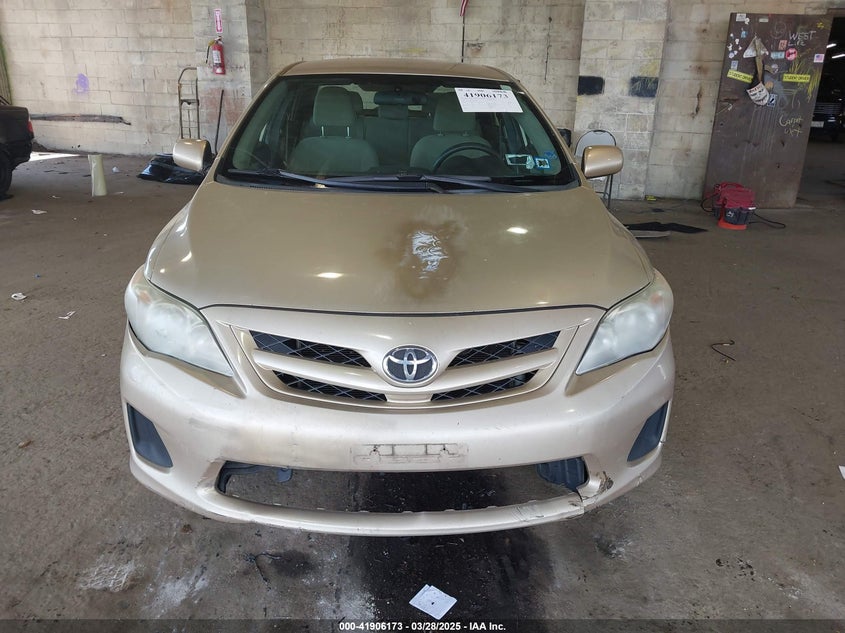 2011 TOYOTA COROLLA VIN: 2T1BU4EE3BC543537