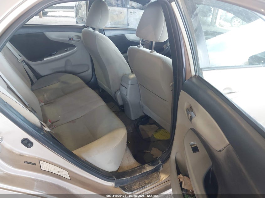 2011 TOYOTA COROLLA VIN: 2T1BU4EE3BC543537