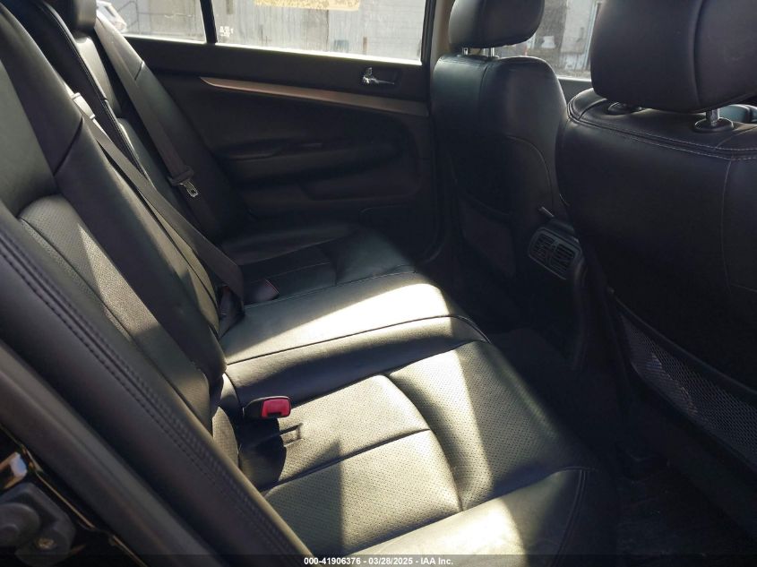 2010 Infiniti G37X VIN: JN1CV6AR0AM251919 Lot: 41906376