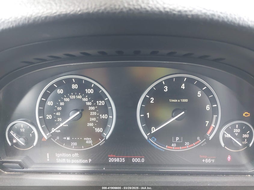 2013 BMW 528I VIN: WBAXG5C58DDY31076 Lot: 41906600