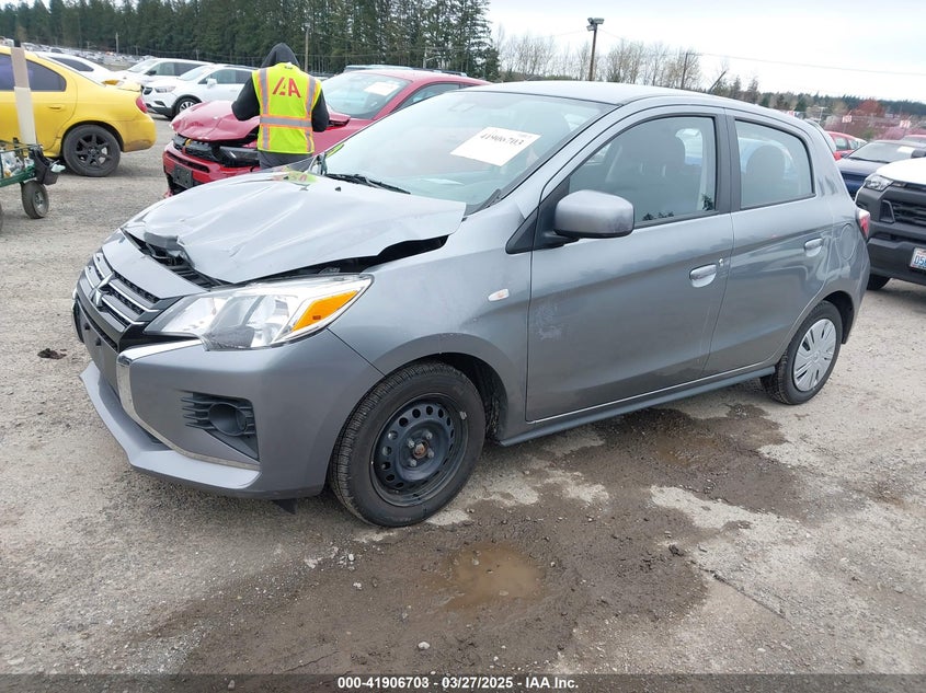 2021 MITSUBISHI MIRAGE CARBONITE EDITION/ES/LE - ML32AUHJ3MH013961