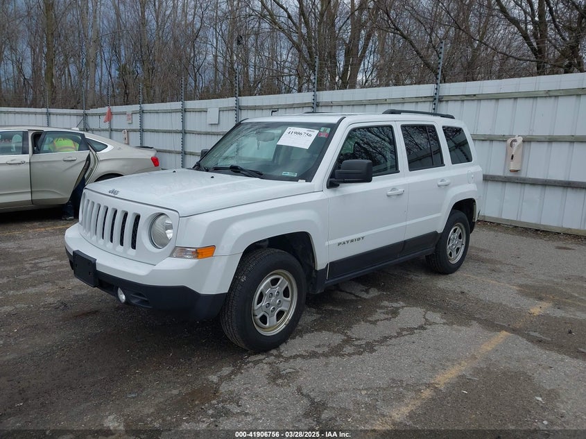 2017 JEEP PATRIOT VIN: 1C4NJRBB2HD121820
