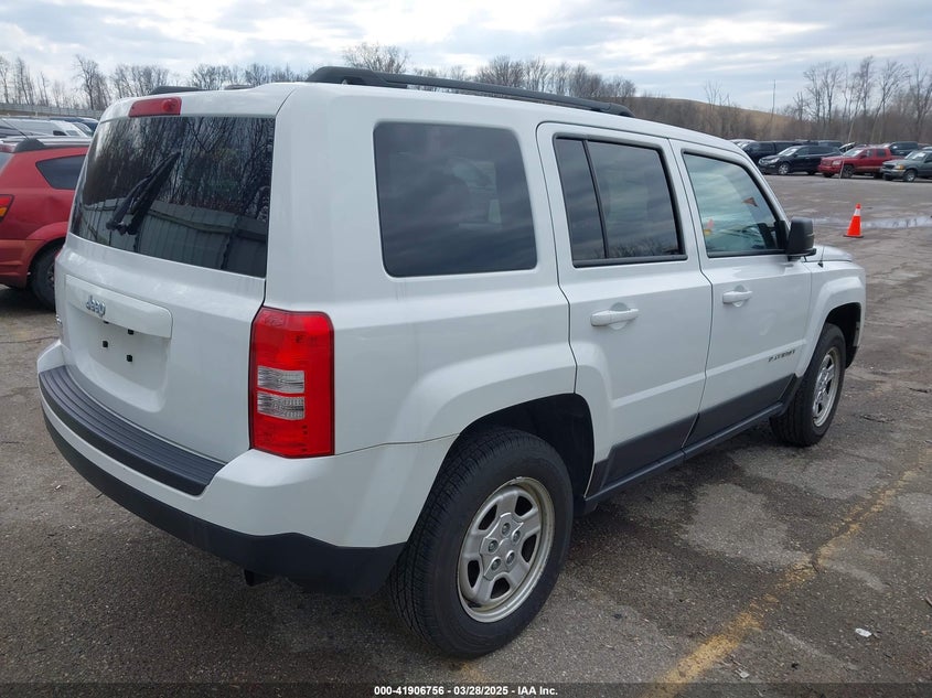 2017 JEEP PATRIOT VIN: 1C4NJRBB2HD121820