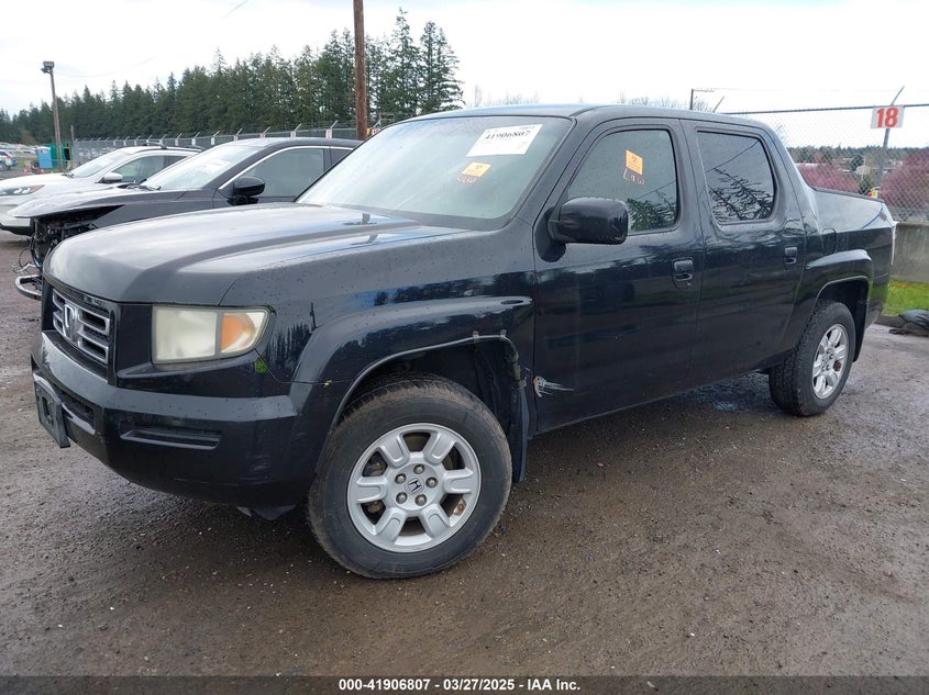 2006 HONDA RIDGELINE VIN: 2HJYK16596H530876