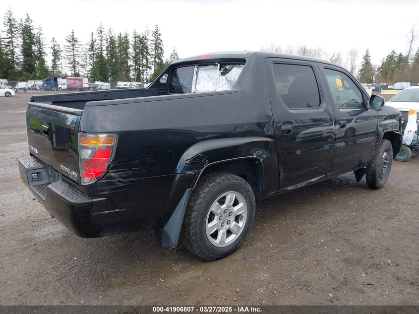 2006 HONDA RIDGELINE VIN: 2HJYK16596H530876