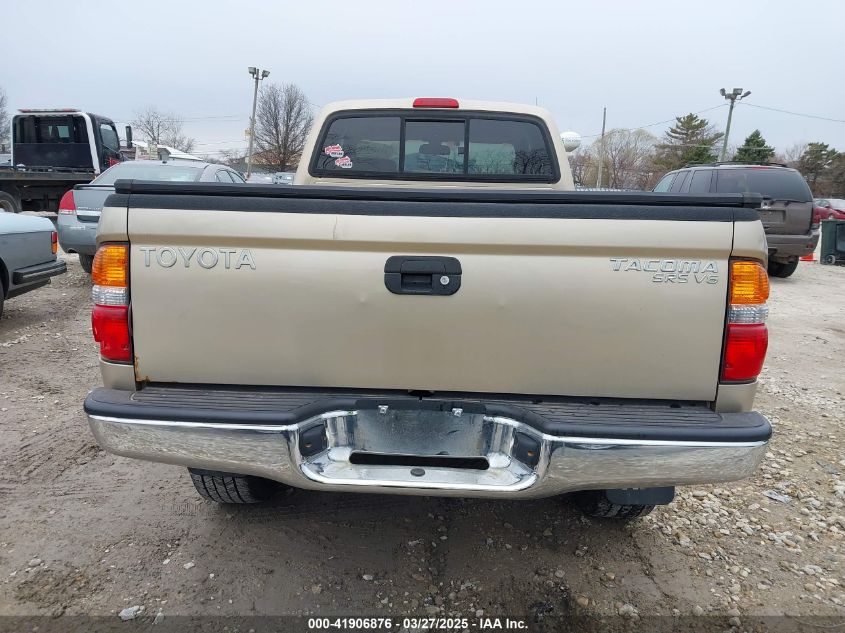 2004 Toyota Tacoma Base V6 VIN: 5TEWN72N34Z389185 Lot: 41906876
