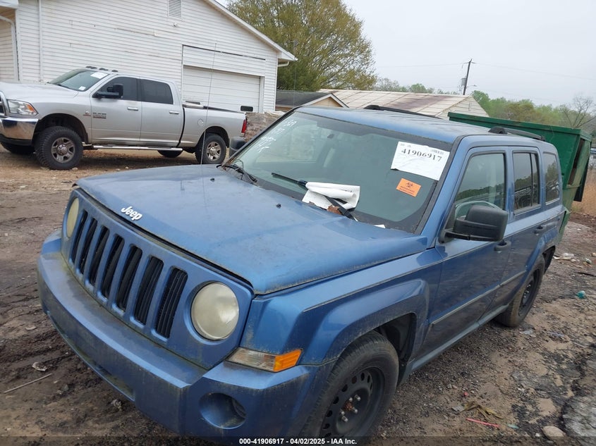 2007 JEEP PATRIOT VIN: 1J8FT28W67D336432