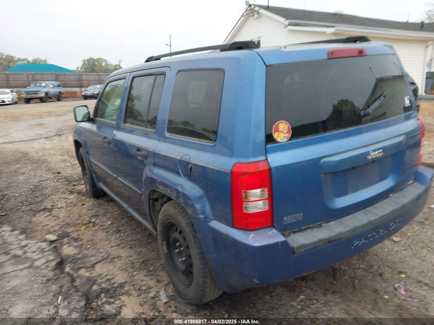 2007 JEEP PATRIOT VIN: 1J8FT28W67D336432
