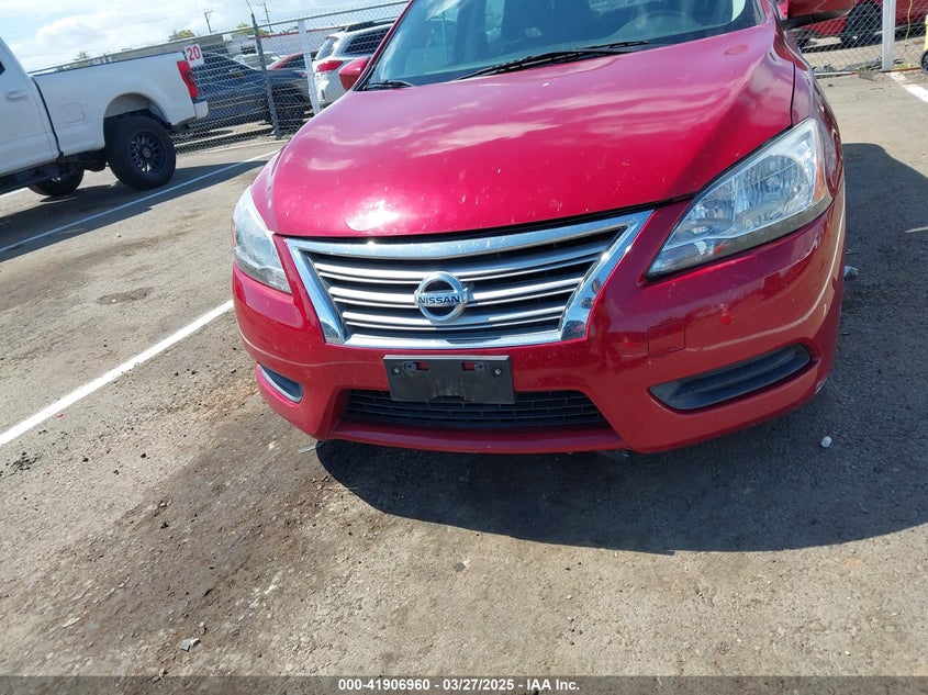 2014 NISSAN SENTRA VIN: 3N1AB7AP0EY326075