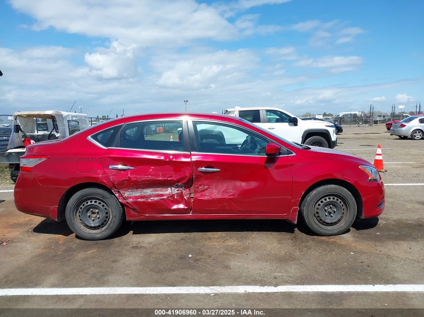 2014 NISSAN SENTRA VIN: 3N1AB7AP0EY326075