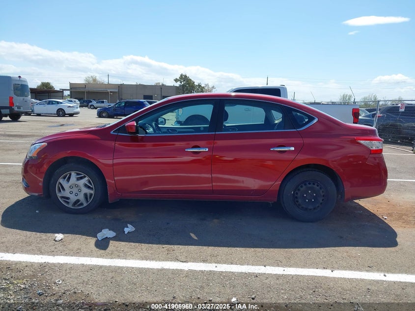 2014 NISSAN SENTRA VIN: 3N1AB7AP0EY326075