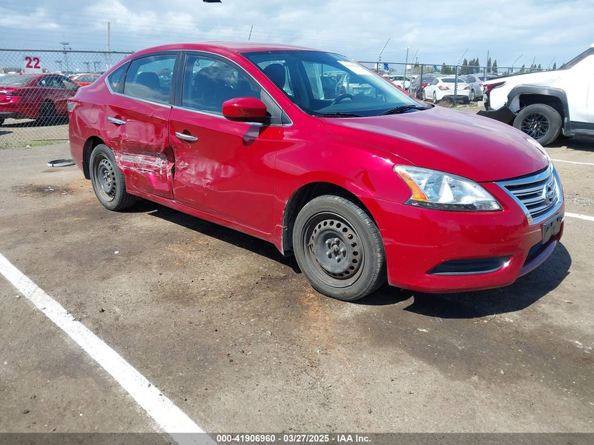 2014 NISSAN SENTRA VIN: 3N1AB7AP0EY326075