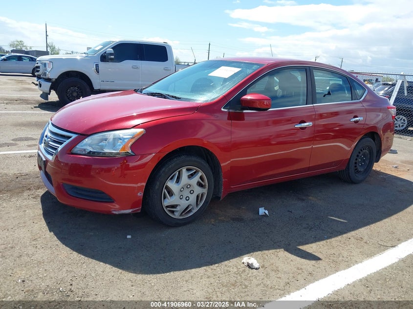 2014 NISSAN SENTRA VIN: 3N1AB7AP0EY326075
