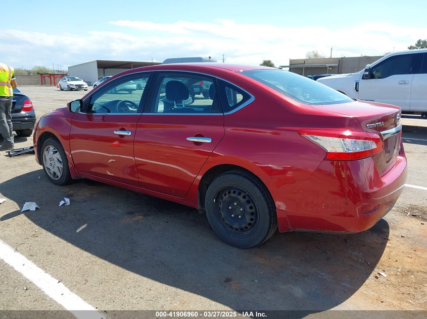 2014 NISSAN SENTRA VIN: 3N1AB7AP0EY326075