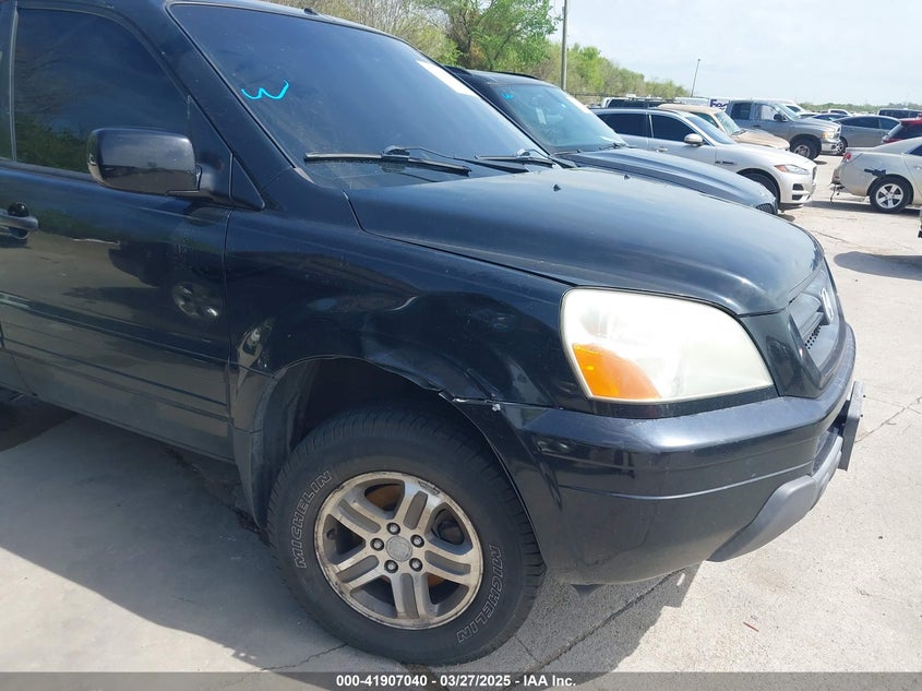 2004 Honda Pilot Ex-L VIN: 2HKYF18724H613660 Lot: 41907040