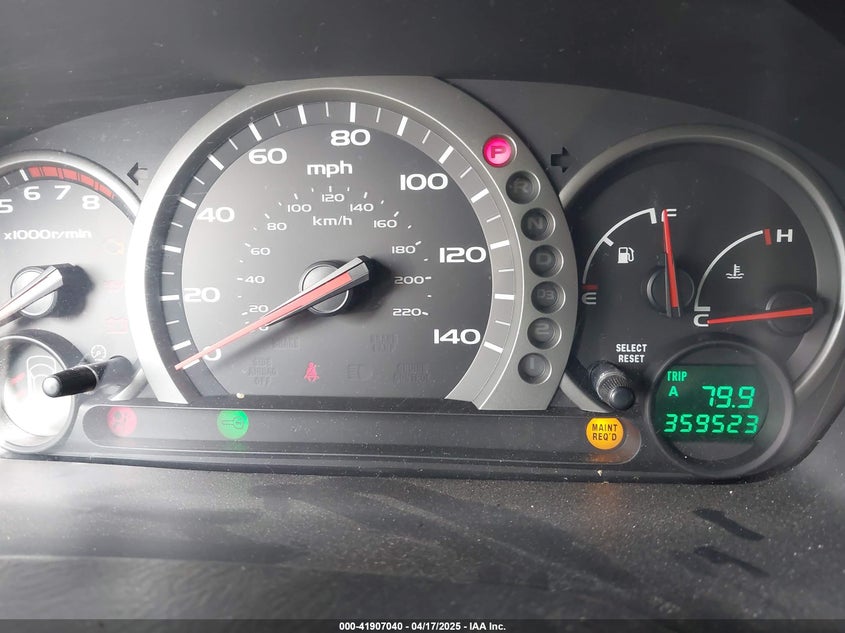 2004 Honda Pilot Ex-L VIN: 2HKYF18724H613660 Lot: 41907040