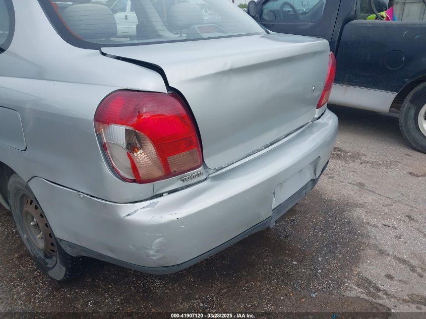 2001 Toyota Echo VIN: JTDAT123110172547 Lot: 41907120