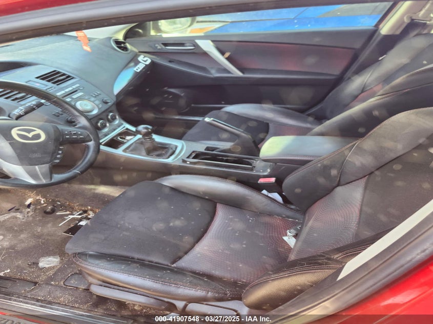 2011 MAZDA SPEED VIN: JM1BL1K37B1364183