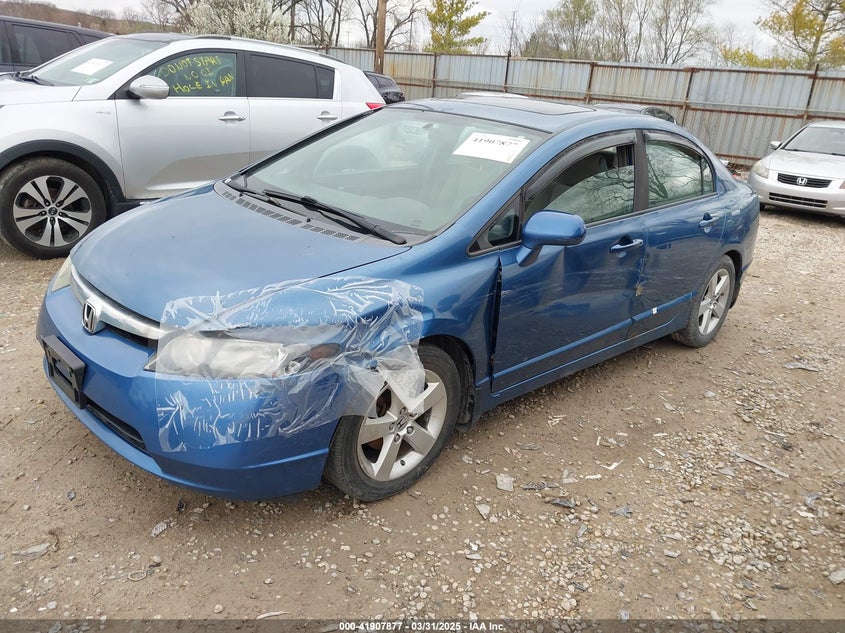 2008 HONDA CIVIC VIN: 1HGFA16888L000883