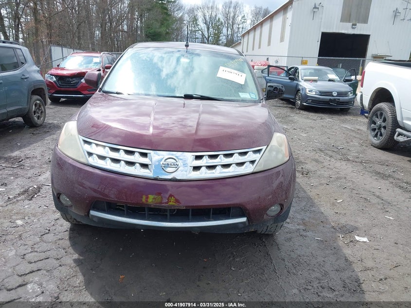2007 Nissan Murano S VIN: JN8AZ08W57W659853 Lot: 41907914
