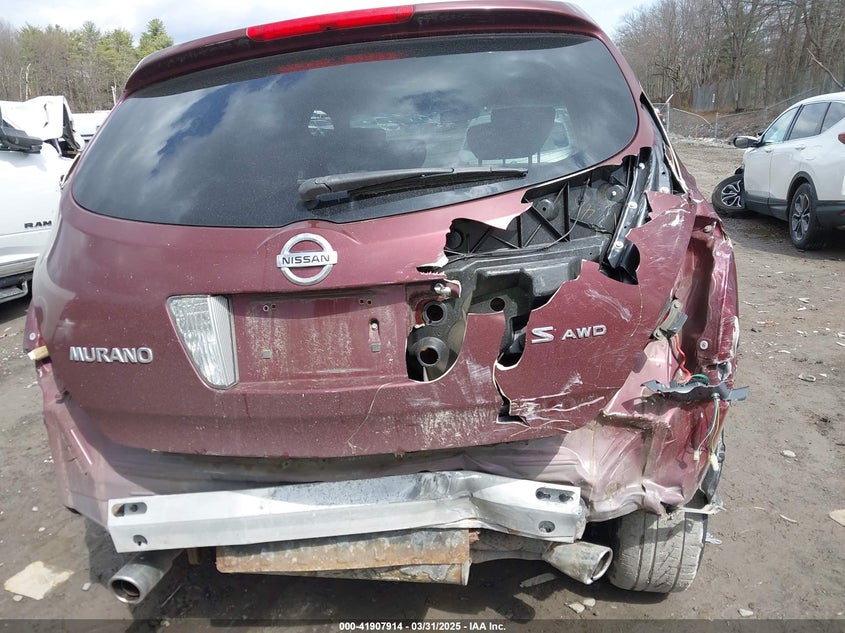 2007 Nissan Murano S VIN: JN8AZ08W57W659853 Lot: 41907914